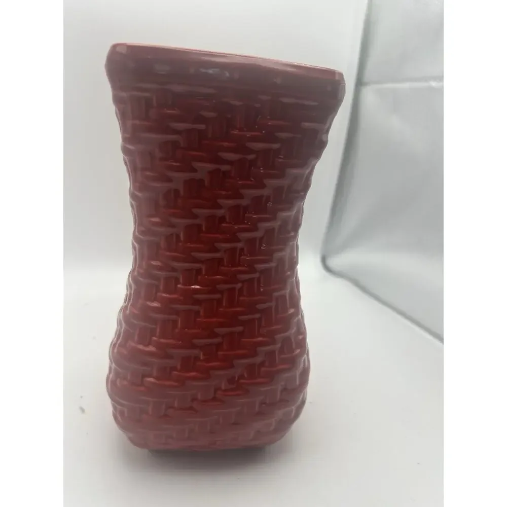 Longaburger Woven Reflections. Ceramic And Discontinued. Vase